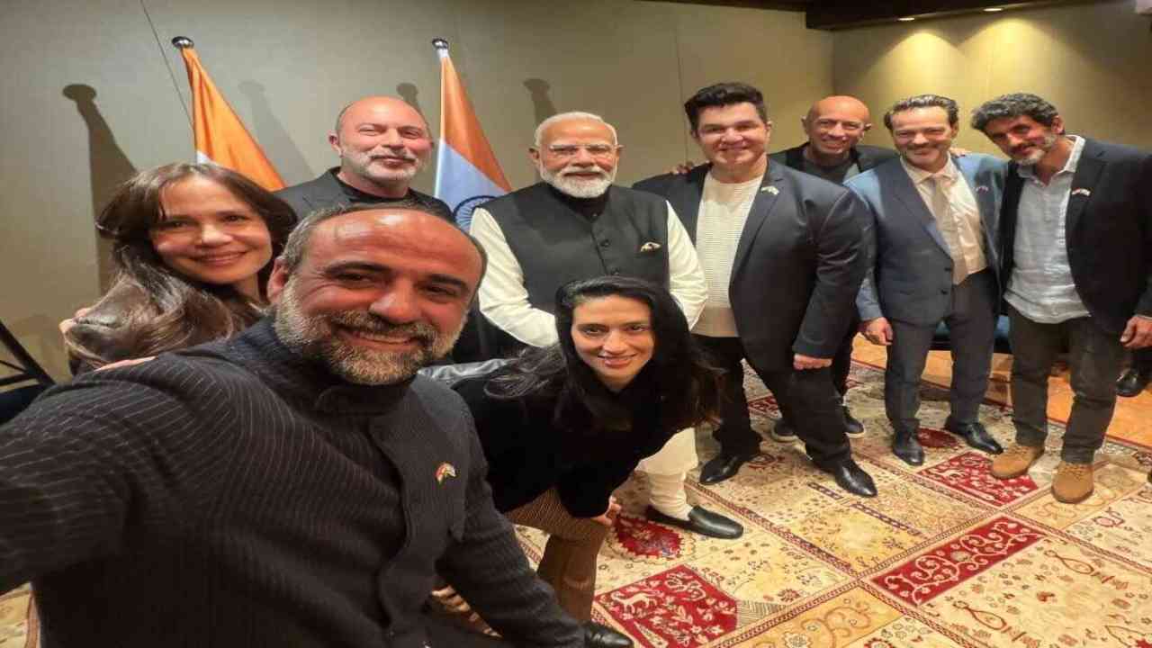 सीरीज़ 'FAUDA' के निर्माता Lior Raz ने इज़राइल में PM मोदी से की मुलाक़ात...