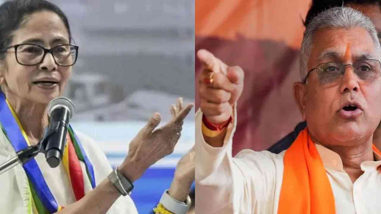 बंगाल चुनाव से पहले गरमाई सियासत, दिलीप घोष ने ममता सरकार पर साधा निशाना...