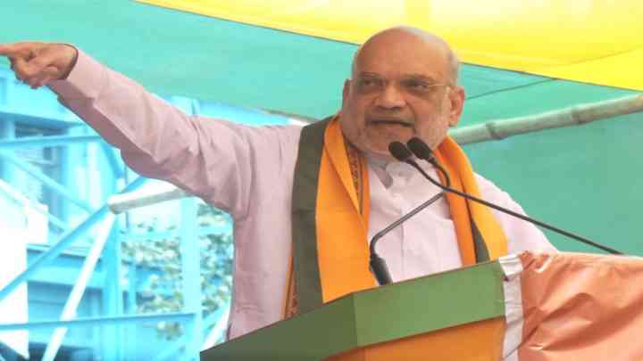 अमित शाह ने बंगाल में किया जोरदार प्रचार, कहा- "TMC को फेंक दो बंगाल की खाड़ी में"