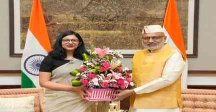 स्वाति मालीवाल ने उपराष्ट्रपति सीपी राधाकृष्णन से की मुलाकात