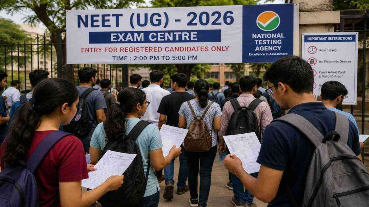 BREAKING: NEET UG-2026 परीक्षा रद्द, NTA ने दोबारा परीक्षा कराने का फैसला लिया...