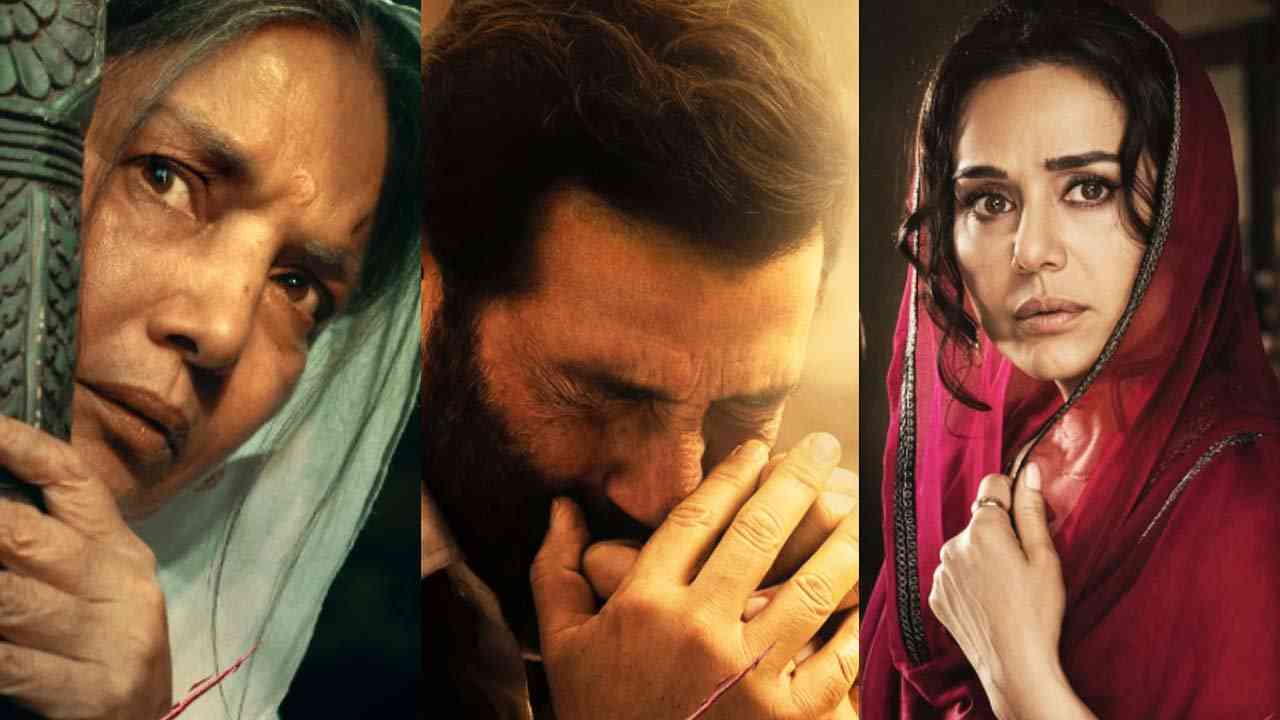 'बंटवारा 1947' का फर्स्ट लुक जारी: सनी देओल, प्रीति जिंटा और शबाना आजमी का दमदार अंदाज आया सामने