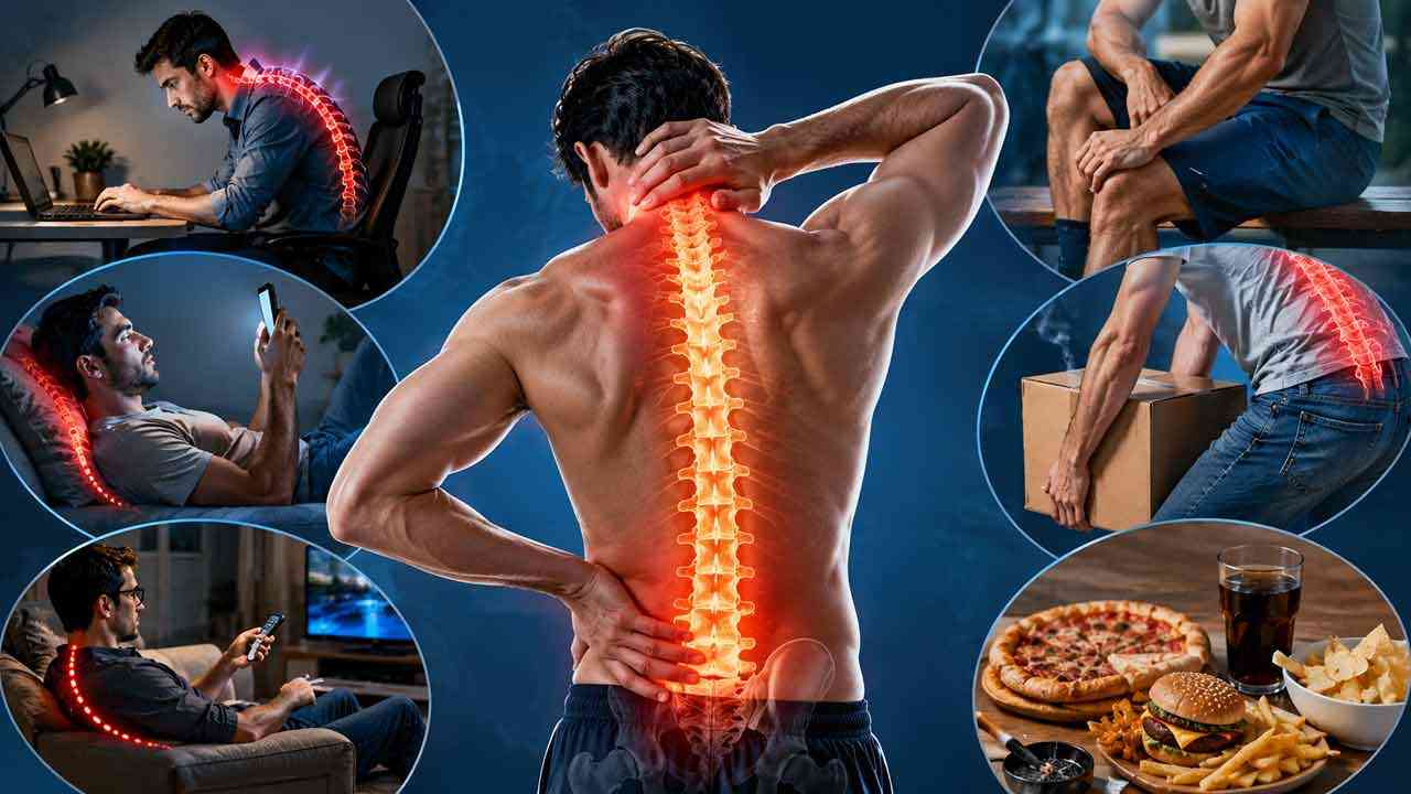 Spine Health Alert: रीढ़ की हड्डी को कमजोर बना रही हैं आपकी ये 5 रोजमर्रा की आदतें