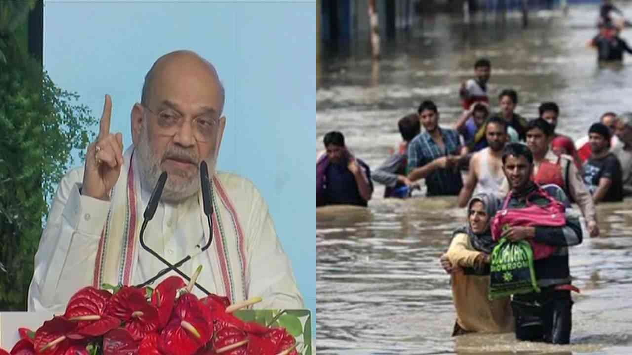 J-K Flood: राजौरी में फ्लैश फ्लड के बाद हाई लेवल रिव्यू, अमित शाह ने लिया हालात का जायजा...