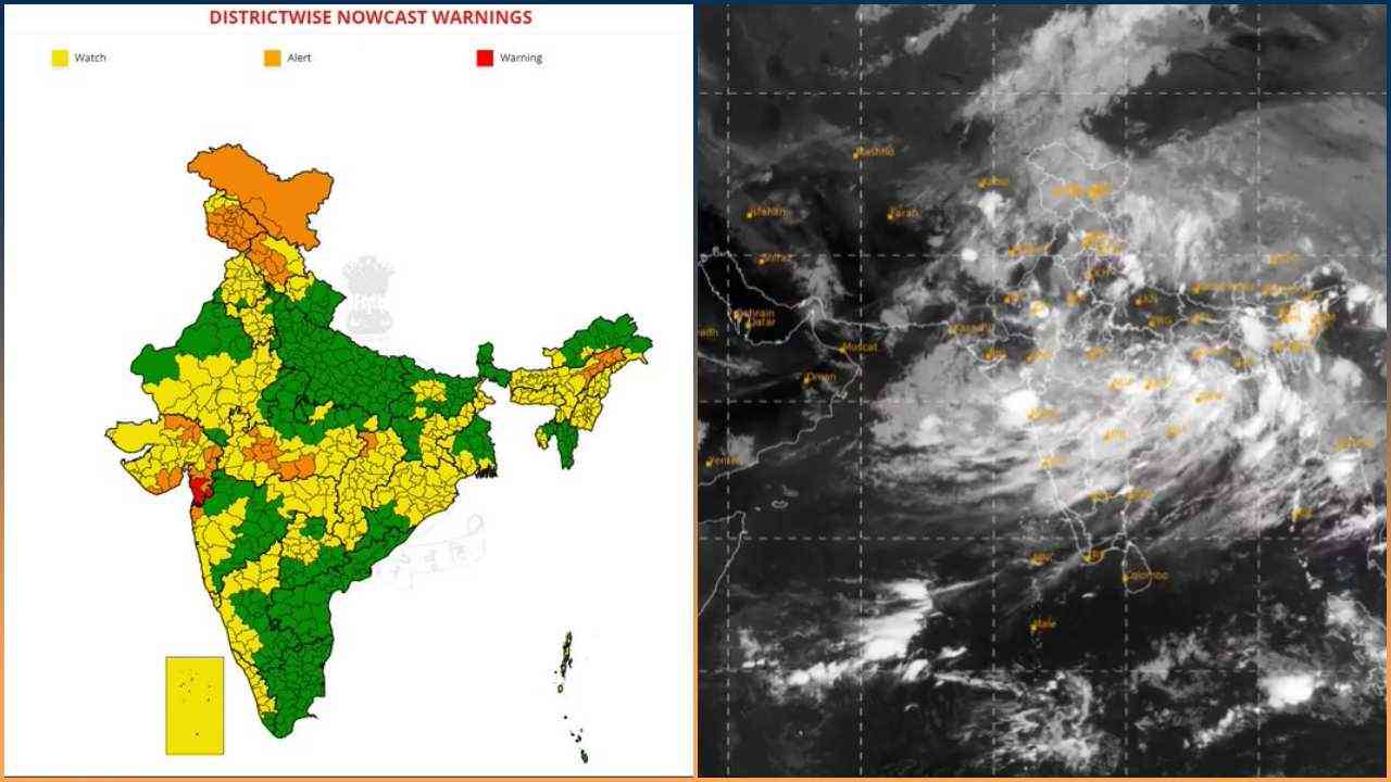 Weather Update: 12 राज्यों में आंधी-बारिश का अलर्ट, 70 किमी प्रति घंटे रफ्तार से चल सकती हैं हवाएं...