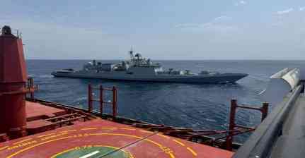 Indian Navy Prevents Piracy Attempt on Commercial Vessel in Gulf of Aden