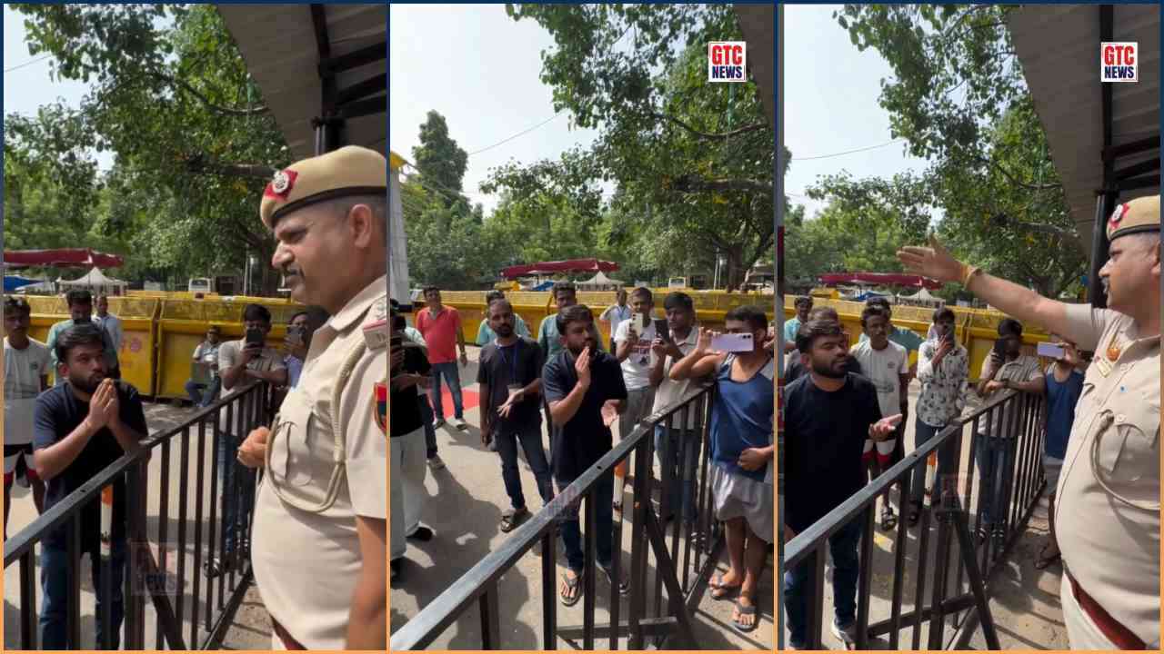 अभिजीत दीपके ने पुलिस से मांगी तंबू लगाने की अनुमति, नोंकझोंक का वीडियो सोशल मीडिया पर हुआ वायरल...