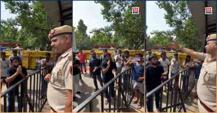अभिजीत दीपके ने पुलिस से मांगी तंबू लगाने की अनुमति, नोंकझोंक का वीडियो सोशल मीडिया पर हुआ वायरल...