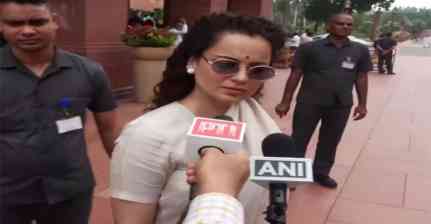 'You Cannot Arm-Twist the Government': Kangana Ranaut Slams Opposition Over Parliament Ruckus