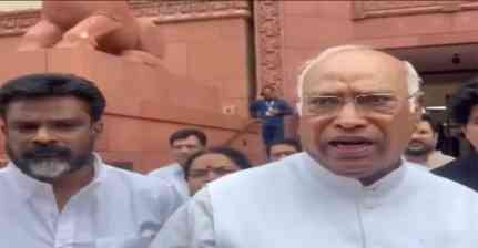Student Protest Police Action: Kharge Hits Out at Centre, Mentions Alleged Ram Temple Donation Fraud