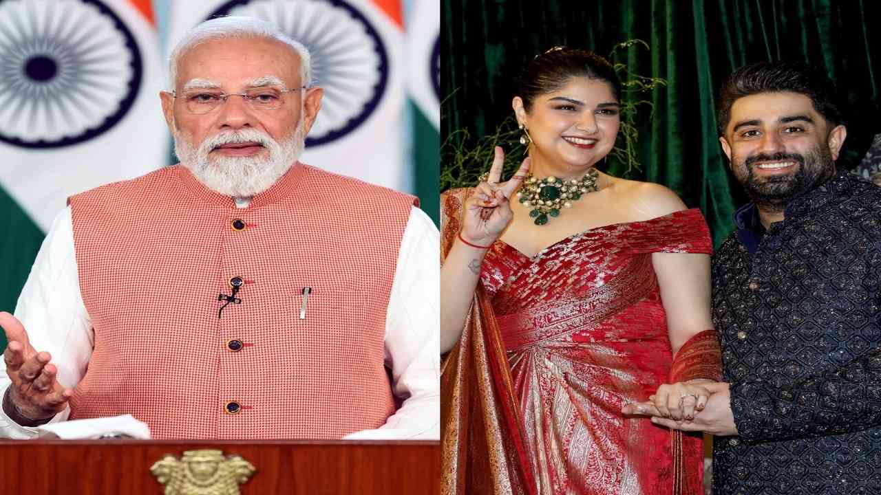 PM Modi congratulates newlyweds Anshula Kapoor, Rohan Thakkar; expresses gratitude for inviting him