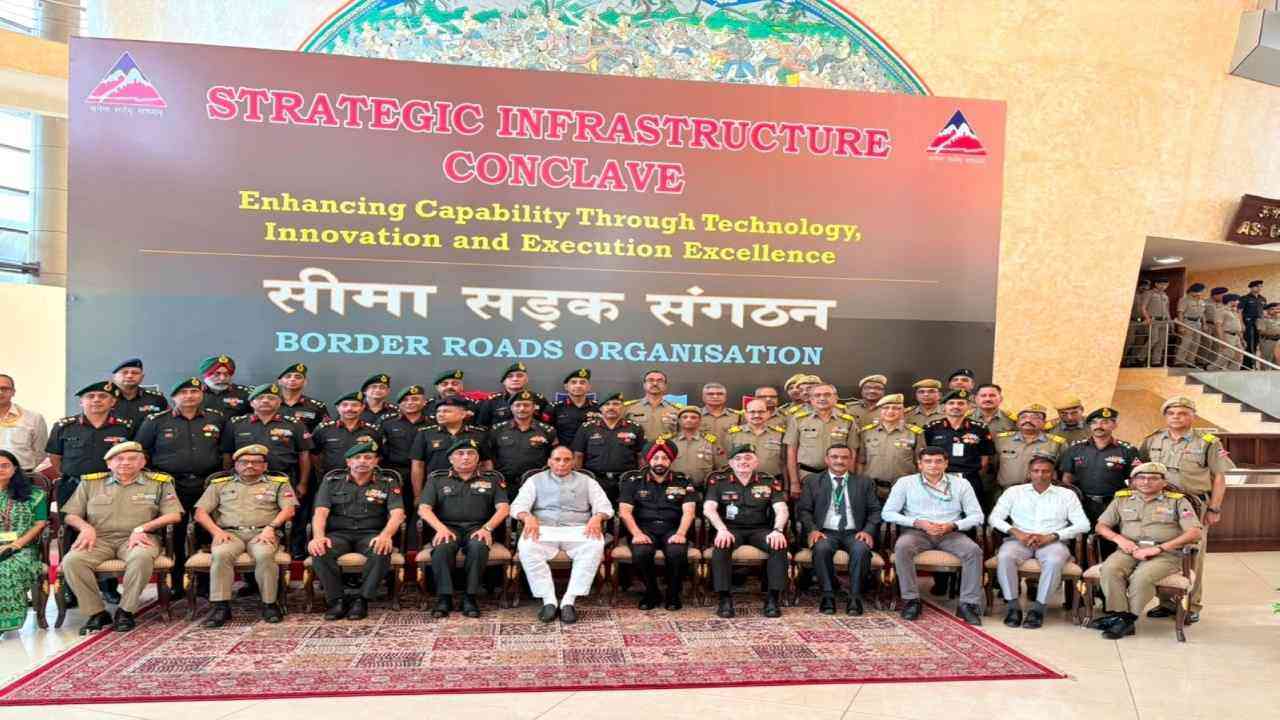 Rajnath Singh hails BRO at strategic infrastructure conclave, says, "stronger country's infrastructure, stronger its future"