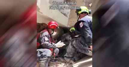 वेनेजुएला भूकंप: 6 दिन बाद मलबे से जिंदा निकला 3 साल का मासूम