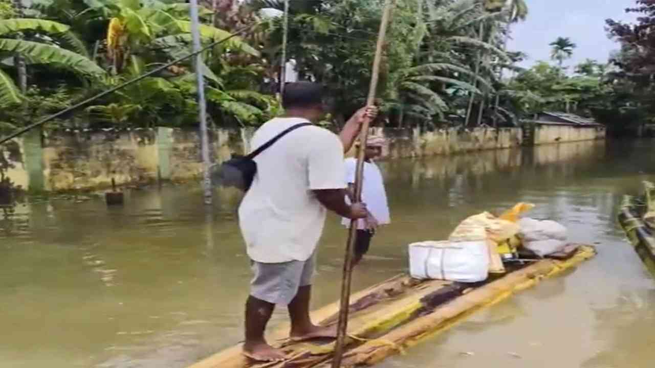 Assam Floods: LJP (Ramvilas) Begins 10-Day Relief Campaign in Sivasagar