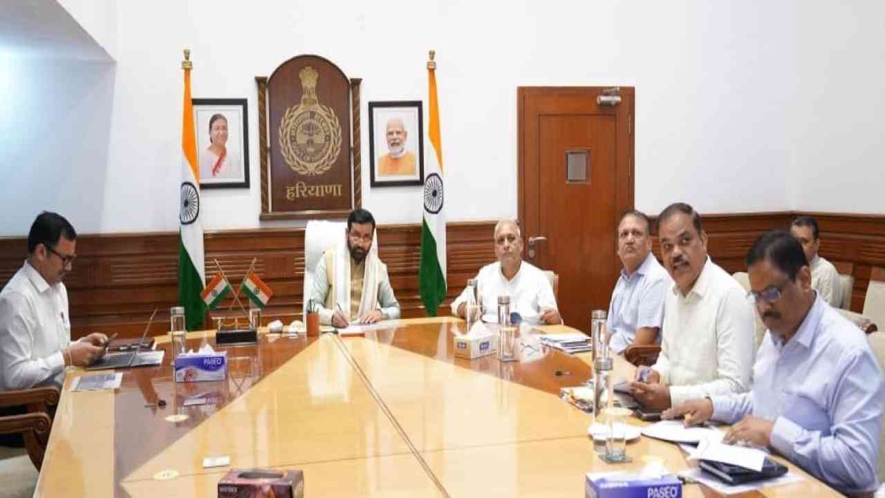हरियाणा में स्वच्छ पेयजल के साथ HPV वैक्सीनेशन पर जोर, CM सैनी बोले- स्वास्थ्य और सुरक्षा सरकार की प्राथमिकता