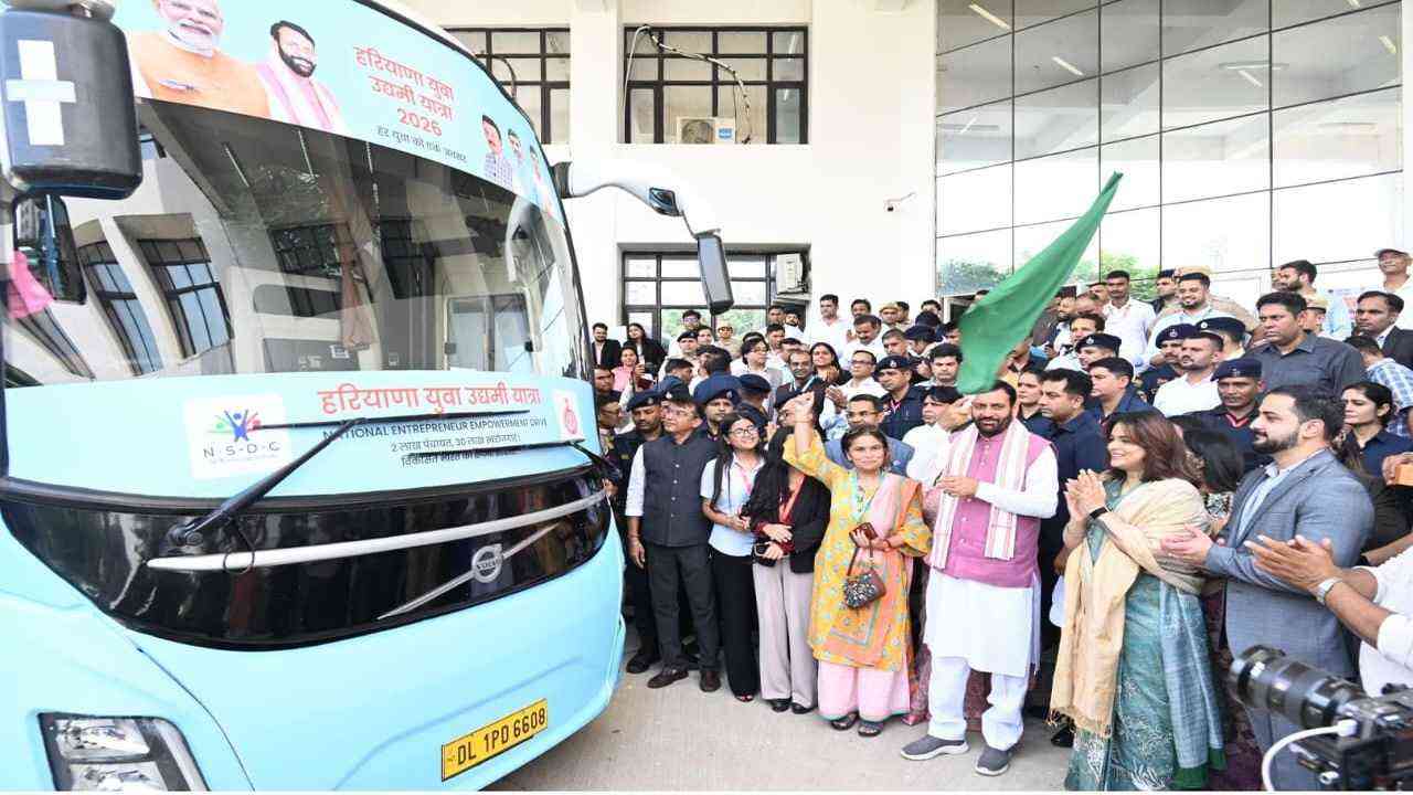 हरियाणा के युवाओं को स्टार्टअप की राह दिखाएगी ‘युवा उद्यमी यात्रा’, CM सैनी ने किया शुभारंभ