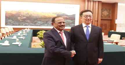 India, China discuss strengthening peace in border areas, improving ties during meet between NSA Doval, VP Han