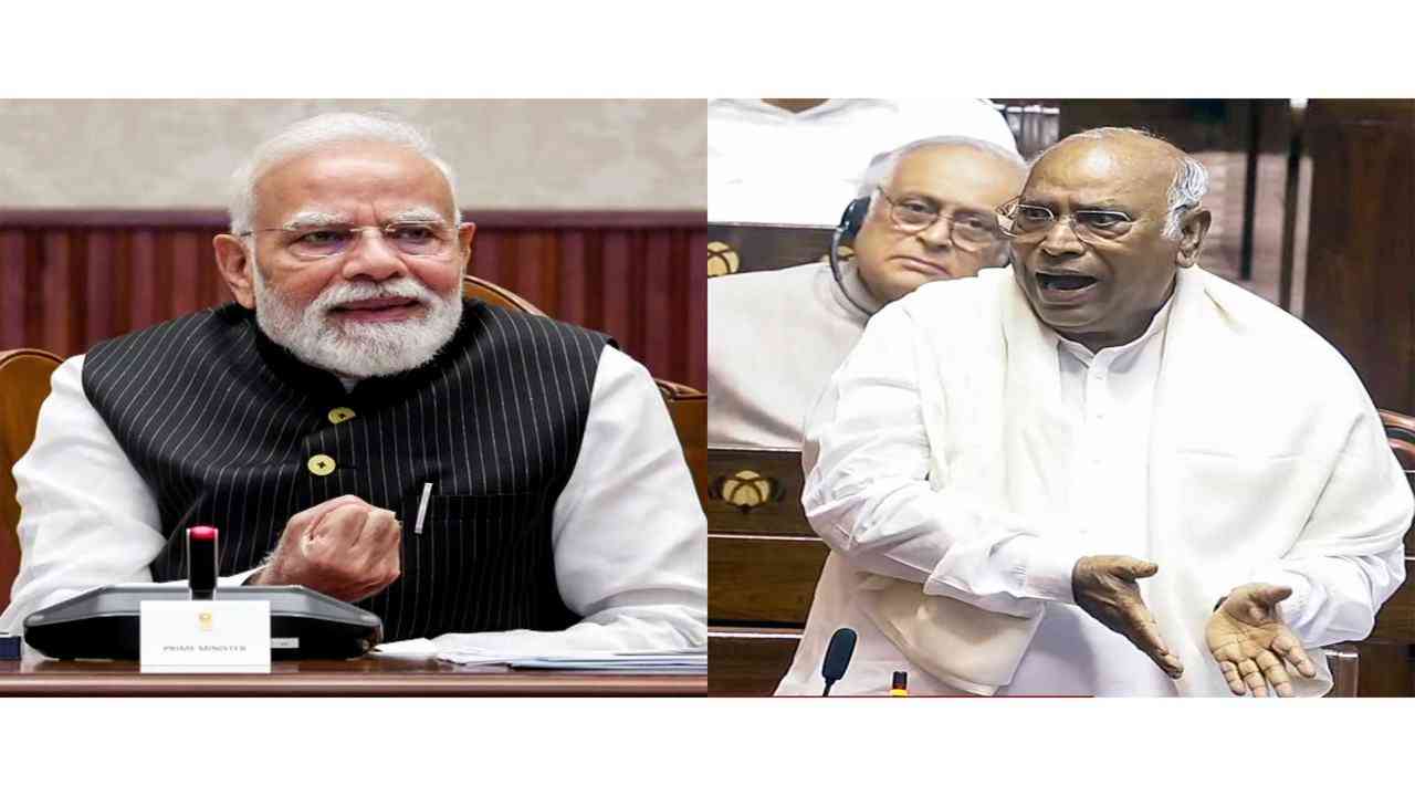 परिसीमन पर खड़गे की पीएम मोदी को चिट्ठी, लोकसभा सीटों की संख्या 25 साल तक 543 रखने की मांग