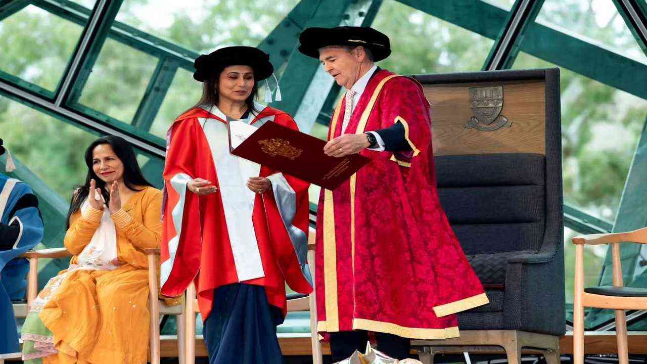Rani Mukerji Receives Honorary Doctor of Letters from La Trobe University