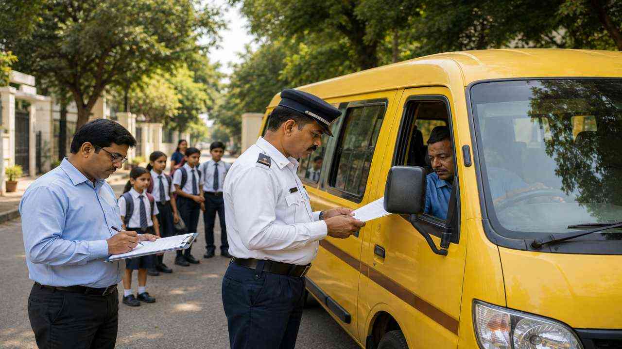 स्कूली बच्चों की सुरक्षा के लिए योगी सरकार का बड़ा कदम, 82 हजार से ज्यादा स्कूली वाहनों की हो रही निगरानी