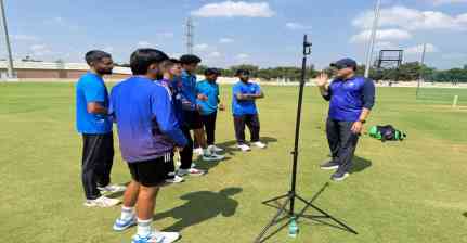 Targeted, emerging spin talent attends two-day masterclass with legendary Anil Kumble