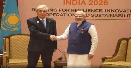 PM Modi, Kazakh President reaffirm commitment to strengthen strategic partnership, express satisfaction over steady ties