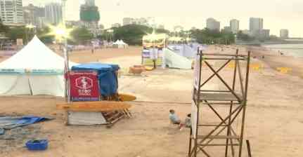 Ganpati Visarjan 2026: Barricades, CCTV, safety boats set up at Mumbai's Girgaon Chowpatty