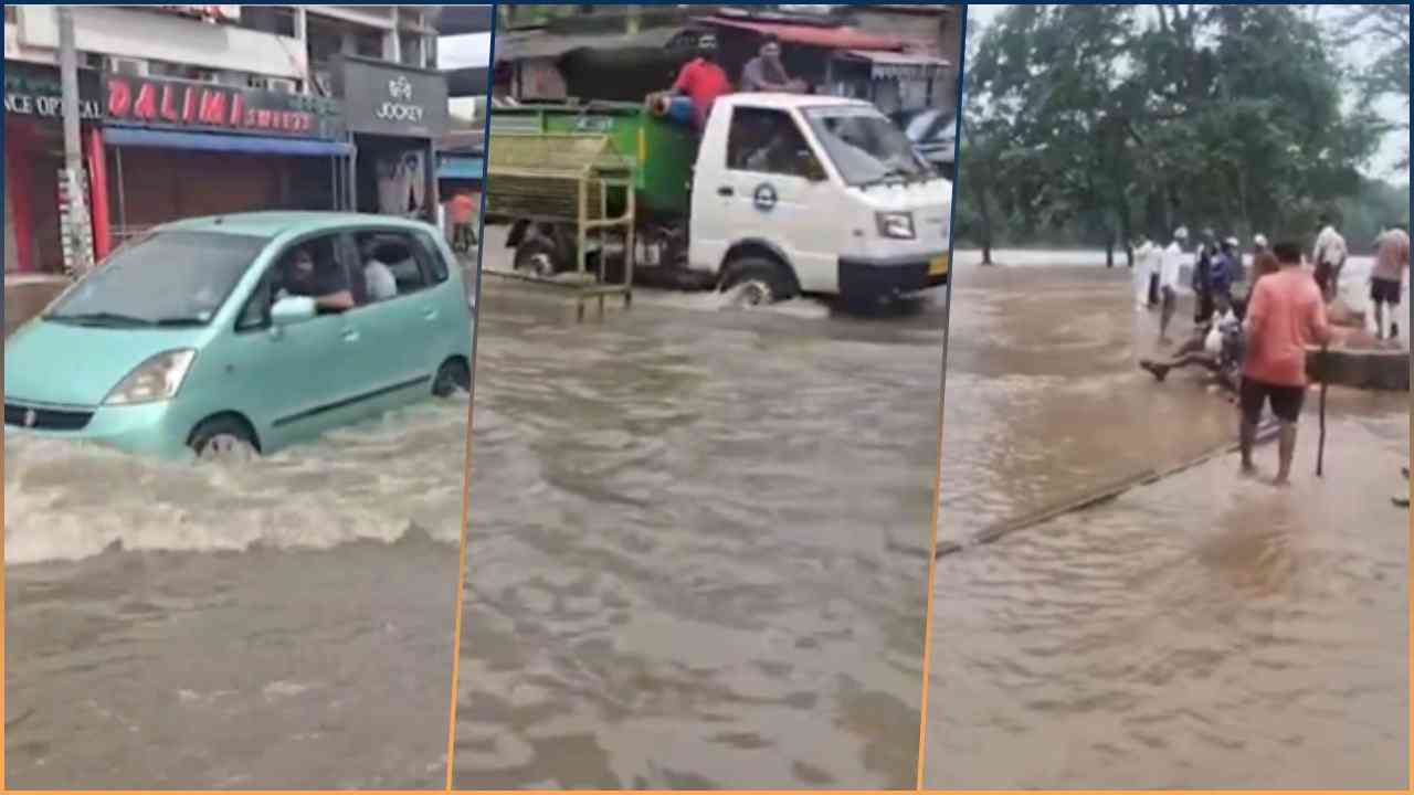 चित्रकूट में मंदाकिनी नदी का जलस्तर बढ़ा, NDRF-SDRF की टीमें तैनात; नदी किनारे बस्तियां खाली कराई गईं...