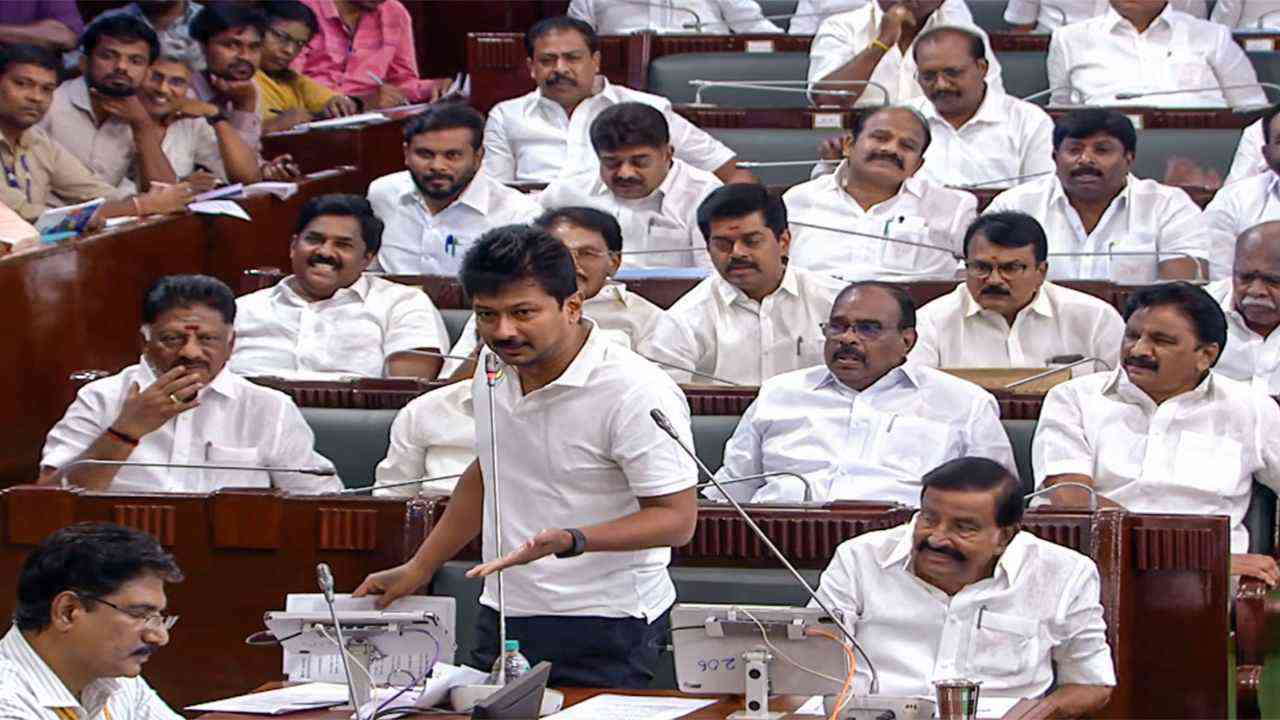 "Roll camera, action": Udhayanidhi Stalin takes dig at Vijay’s Assembly speech, says "prepare well next time"