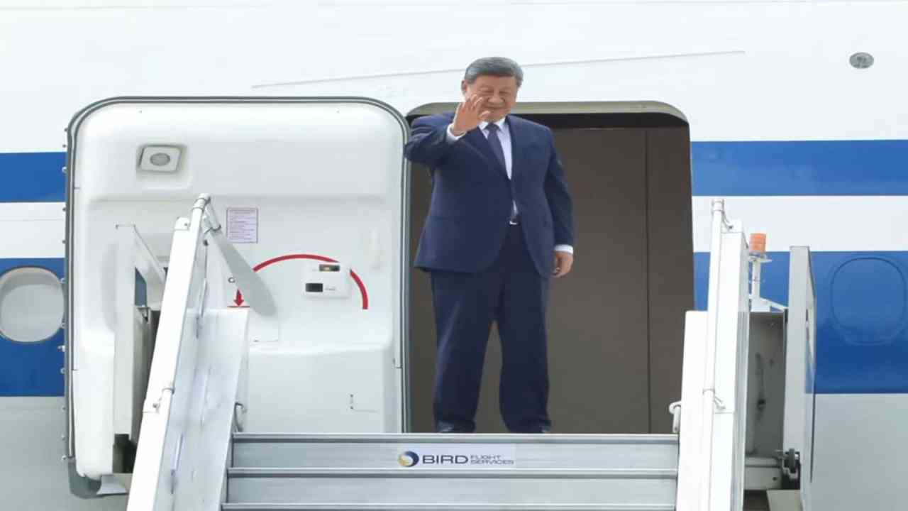 Chinese President Xi Jinping departs from New Delhi after attending two-day BRICS Summit