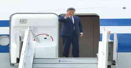 Chinese President Xi Jinping departs from New Delhi after attending two-day BRICS Summit