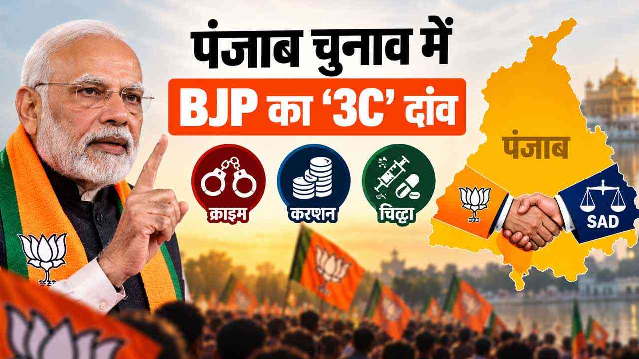 Punjab Election 2027: BJP का ‘3C’ फॉर्मूला, जातीय समीकरण और SAD से गठबंधन पर नजर; AAP-कांग्रेस की बढ़ेगी चुनौती?
