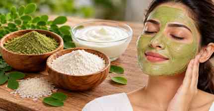 Beauty Tips: चावल के आटे में मिलाएं मोरिंगा पाउडर और दही, डल स्किन के लिए घर पर बनाएं DIY Face Pack