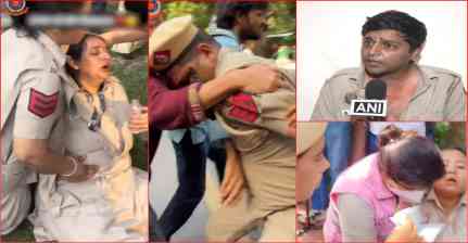 दिल्ली प्रदर्शन में पुलिस कांस्टेबल का आरोप- प्रदर्शनकारियों ने वर्दी फाड़ी, खरोंचा और काटा