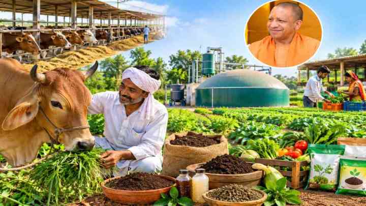 प्राकृतिक खेती से बदलेगी गांवों की अर्थव्यवस्था, यूपी में बनेंगे प्राकृतिक खेती के जिले