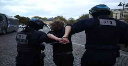 1800 people arrested france protests interior minister laurent nunez