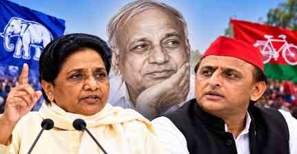 UP Politics: कांशीराम की पुण्यतिथि पर BSP और SP के अलग-अलग कार्यक्रम, दलित वोट बैंक पर नजर