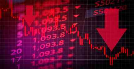 Nifty, Sensex end lower amid RBI rate hike, rupee hits 5-month low