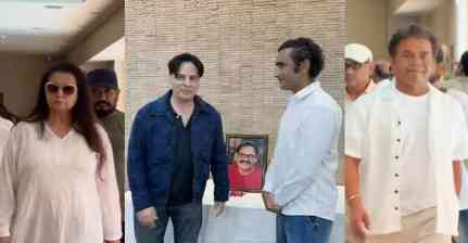 Poonam Dhillon, Rajpal Yadav, Rahul Roy attend prayer meet of veteran actor Mushtaq Khan